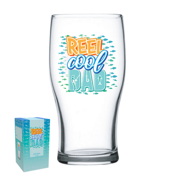 Reel Cool Dad Pint Glass