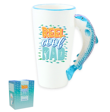 Reel Cool Dad Fish Mug