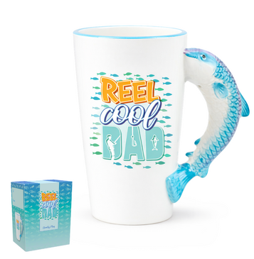 Reel Cool Dad Fish Mug
