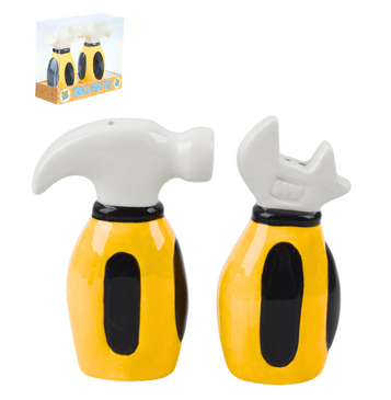 Hammer &amp; Wrench Shakers (Yellow)