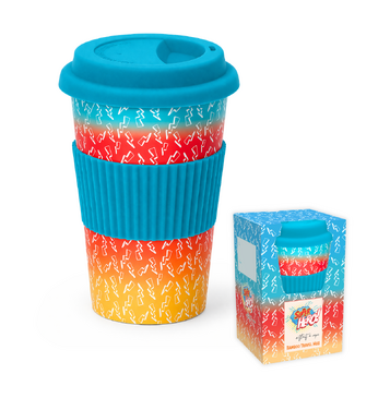 Super Hero Bamboo Travel Mug