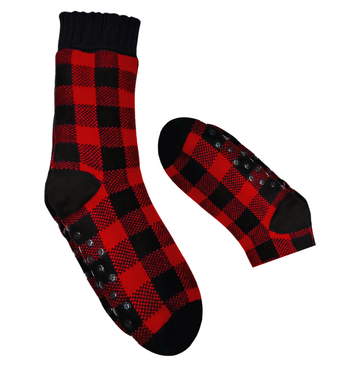 Red Cosy Socks
