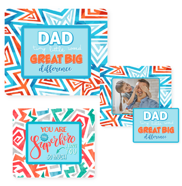 Dad Magnetic Photo Frame