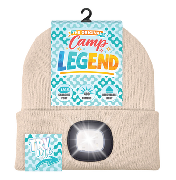 LED Beanie (Cream)