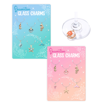 Decorative Glass Charms