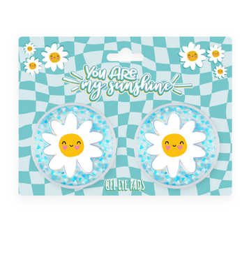 Daisy Gel Eye Pad (Blue)