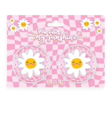 Daisy Gel Eye Pad (Pink)