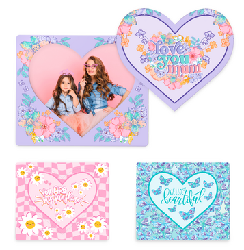 Mum's Magnetic Heart Frame