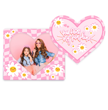 Mum's Magnetic Heart Frame