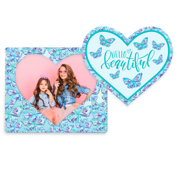 Mum's Magnetic Heart Frame