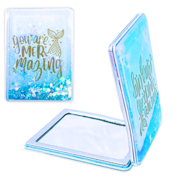 Mermazing Glitz Compact Mirror