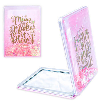 Bloom Glitz Compact Mirror