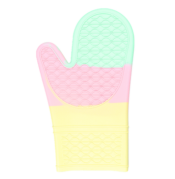 Rainbow Silicone Cooking Mitt