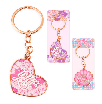 Rose Gold Key Ring