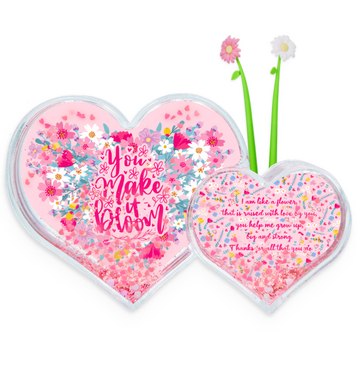 Glitter Heart Frame