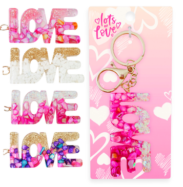 Love Glitz Key Ring