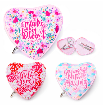 Heart-Shaped Manicure Set