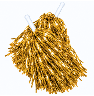 Metallic Pom Pom (Gold)