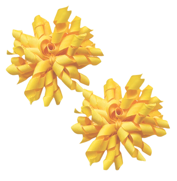 Mini Korker Pigtail (Yellow Clip)