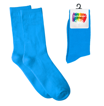 Factions Socks (Aqua) (SM/MED)