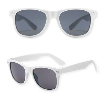 White Novelty Glasses