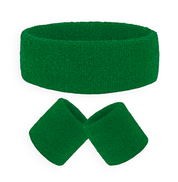 Sweat Band Set (Green)