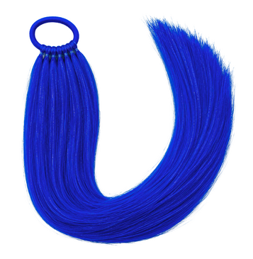 Tinsel Sports Carnival Ponytail (Blue)