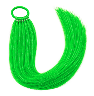 Tinsel Sports Carnival Ponytail (Green)