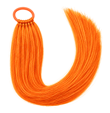 Tinsel Sports Carnival Ponytail (Orange)