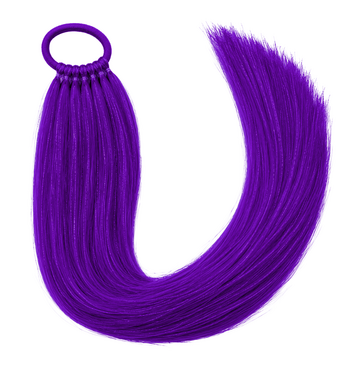 Tinsel Sports Carnival Ponytail (Purple)