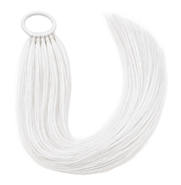 Tinsel Sports Carnival Ponytail (White)