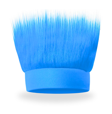 Fluffy Headband (Aqua)