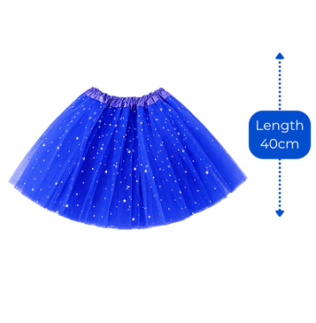 Glitter Tutu (Blue) (ADULT)