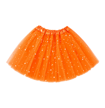 Glitter Tutu (Orange) (ADULT)