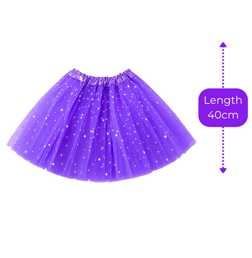 Glitter Tutu (Purple) (ADULT)