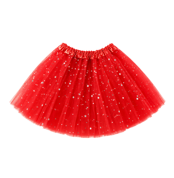 Glitter Tutu (Red) (ADULT)