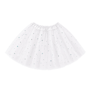 Glitter Tutu (White) (CHILD)