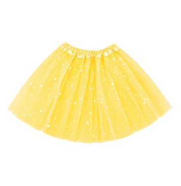 Glitter Tutu (Yellow) (ADULT)