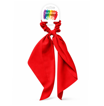 Red Sequin Scrunchie